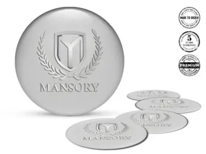 Mansory Felgenaufkleber Edition Epoxy-Dome-Upgrade